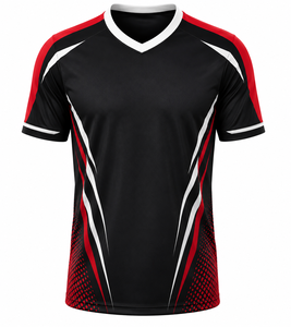 Maillot de football unisexe d'été 2026 nouvelle saison, manches courtes, brodé, anti-humidité, coupe ajustée, personnalisable – Vente en gros - Product Image 1