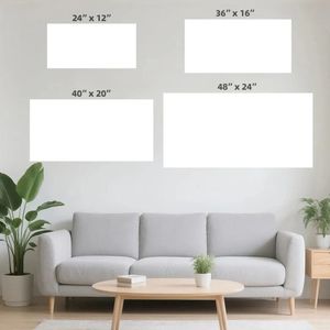 Opere d'Arte Decorative Personalizzate, Stampe su Tela 24 x 12 Pollici, Stampe Orizzontali 2-in-1, Stampa Tucano - Contatta il Venditore per Opere d'Arte Personalizzate - Product Image 2