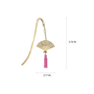 Marcapáginas de imitación de metal antiguo personalizado con técnica de chapado - Product Image 4