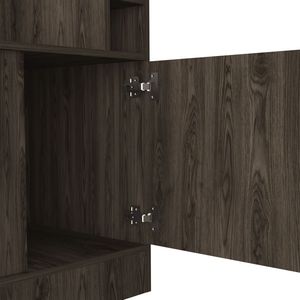 Mueble Bar Seattle para Ocho Botellas con Estantes Abiertos Grandes y Dos Compartimentos - Product Image 6