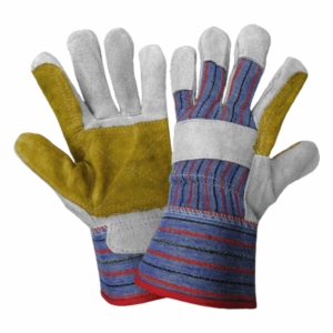 Guantes de Trabajo de Cuero Vacuno Reforzado de Primera Calidad, Protección Industrial para las Manos con Guantes de Jardinería Reforzados - Product Image 5
