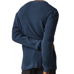 T-shirt Homme Tricoté à Manches Longues 100% Coton – Nouvelle Collection, Qualité Export, Prix Abordable, Personnalisable, Vente en Gros OEM - Product Image 5