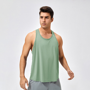 Camiseta Deportiva sin Mangas para Hombre, Compresión, Secado Rápido y Alta Elasticidad, Estilo Deportivo, Venta al Por Mayor - Product Image 4