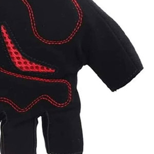 Guantes de ciclismo de medio dedo de cuero sin dedos para motocicleta, bicicleta, carreras, para conducir autobuses y sillas de ruedas, los más vendidos - Product Image 5