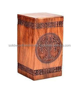 โกศใส่ศพสำหรับผู้ใหญ่โกศไม้โกศสำหรับงานศพปรับขนาดได้ - Product Image 2