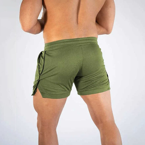 Pantalones Cortos Deportivos Personalizados para Hombre, de Secado Rápido, con Bolsillos, Cintura Elástica de Nailon y Spandex, Ropa Deportiva Lisa para Entrenamiento - Product Image 3