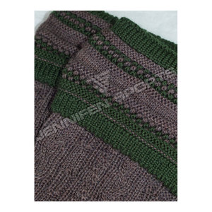 Calcetines de Tobillo para Hombre, Estilo Oktoberfest, Mezcla de Lana/Spandex, Tejido Waffle, Disfraz Tradicional Bávaro, Base Gruesa con Logotipo - Product Image 5
