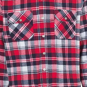เสื้อเชิ้ตผู้ชายแบบติดกระดุม ลายสก็อต ผ้าฝ้ายพรีเมียม แขนยาว สวมใส่สบาย เหมาะสำหรับใส่ทำงาน  รับผลิตแบบ OEM ODM จากโรงงาน - Product Image 6