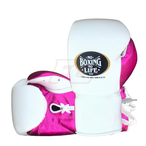 Guantes de Boxeo No Boxing No Life para Entrenamiento y Sparring, Cierre de Gancho y Bucle o con Cordones, Cuero Genuino, Absorbe la Humedad - Product Image 6