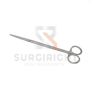 Tijeras grandes rectas para amígdalas, con punta redonda afilada, de acero inoxidable, instrumento quirúrgico manual de otorrinolaringología, reutilizable, de Blush Surgical - Product Image 3