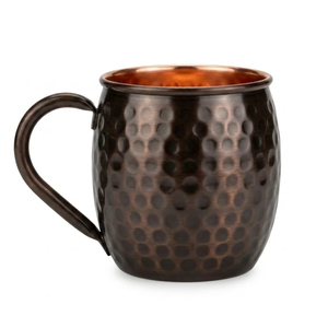 Juego de Tazas de Cobre Sólido Aisladas Hechas a Mano, Reutilizables, a Prueba de Fugas, Aptas para Lavavajillas, Diseño Clásico, Ecológicas, para Bodas y Fiestas - Product Image 3