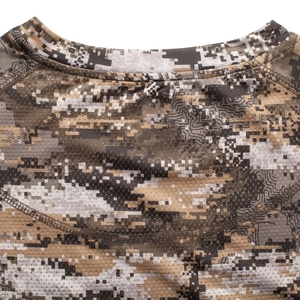 เสื้อยืดแขนยาวสำหรับผู้ชายเสื้อยืดสำหรับล่าสัตว์สไตล์ลำลองระบายอากาศได้ดีทำจากโพลีเอสเตอร์/ ผ้าฝ้าย - Product Image 5