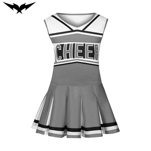 Uniforme de Porristas para Mujer de Alta Calidad Bigetron Sports, Impresión por Transferencia de Calor, para Actuaciones de Baile, en Spandex/Poliéster - Product Image 1