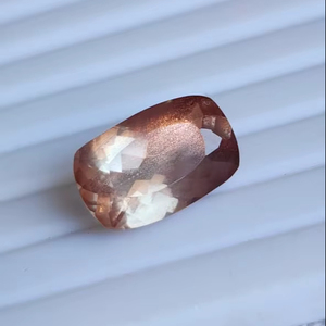 Increíble! Piedra Preciosa Suelta de Oregón, Corte Schiller Rosa Intenso, 7X11 MM, 100% Natural, Forma de Cojín, Facetada, para Joyería - Product Image 5