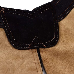 Protège-jambes de fermeur en cuir de vachette personnalisé, robuste, pour le sablage des sabots, avec porte-outils et sangle - Product Image 5