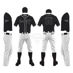 High Quality Custom Logo Printed <b>Baseball</b> Uniform <b>Sets</b> Wholesale Solid Color Best Quality New Reasonable Prices <b>Baseball</b> Uniform - Product Image 3