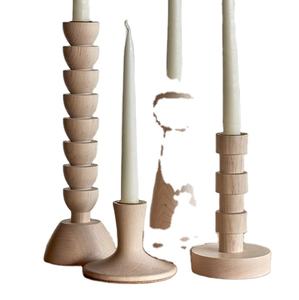 Me ececor ooden aper andle older mayores o Wedding Decor y rarafted ooooden ooandle Hmayores - Product Image 1