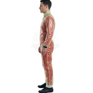 Traje de Lluvia para Karting para Adultos, 100% Poliéster, Ligero, Impermeable, Diseño de Cuerpo Completo para Clima Húmedo - Product Image 4