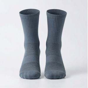 Cycling <b>Socks</b> Men Custom Athletic Breathable <b>Moisture</b> Wicking Road Bike Mountain Biking Outdoor Sports Gear Fit Customized Color - Product Image 1