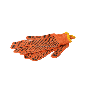 Guante de punto de poliéster 13G de fábrica al por mayor con puntos de PVC Guantes de trabajo de seguridad Ajuste cómodo - Product Image 2
