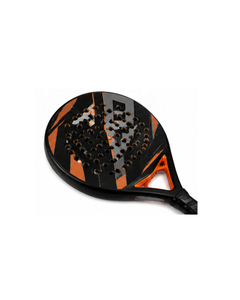 Hot Selling Teardrop Shape 12K 18K Carbon Fiber Padel Tennis Racket Professional High Strength Textured Surface Paddle Racquets - Product Image 2