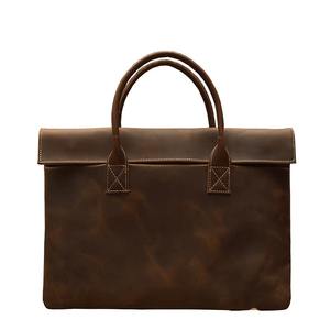 Porte-documents en cuir pour homme, sac messager en cuir, sac pour ordinateur portable 14 pouces, porte-documents en cuir pour homme LLB-0104 - Product Image 1