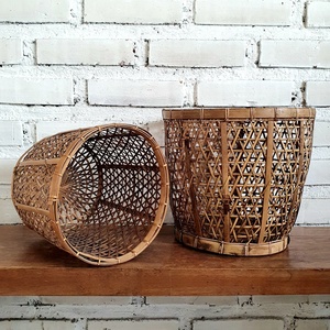 Cestas de lavandería de alta calidad, organizador de ropa, cestas de bambú natural a bajo costo. - Product Image 2