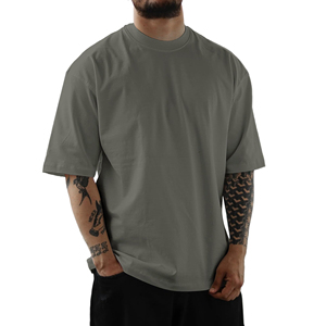Camisetas Extra Grandes Cómodas para Hombre, Transpirables, 100% Algodón, Ecológicas, de Alta Calidad y Secado Rápido - Product Image 1