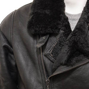 High End Sheepskin <b>Leather</b> Fashion <b>Jacket</b> Oem Odm Custom Design Premium <b>Leather</b> Outerwear Collection - Product Image 3