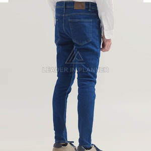 Pantalon décontracté pour homme de haute qualité, couleur unie, best-seller, prix abordable, jean pour adulte - Product Image 3