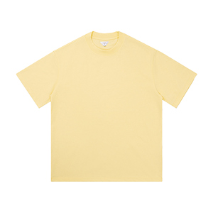 Unisex Solid Knitted Polyester Bulk Regular Fit Blank T-shirts Customized Design Your Own Printing <b>LOGO</b> - Product Image 4