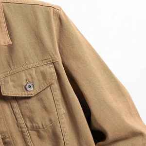 Denim Jackets for Men Comfortable Fit Casual Style with Side Pockets Latest Design New Custom Denim Jackets - Product Image 6