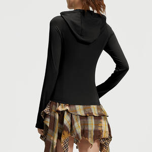 Solid Color Gym Fitness <b>Jacket</b> Yoga With Pockets Morning <b>Workout</b> White Yoga <b>Jacket</b> Quick-Dry Slim Yoga <b>Jacket</b> - Product Image 4