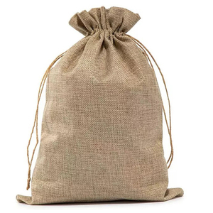 Bolsitas de Algodón con Cordón, Bolsas de Regalo Mini, Color Natural, Juego de 6 - Product Image 1