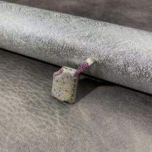 สร้อยคอจี้รูปไม้คริกเก็ตแบบฮิปฮอปสุดหรู ประดับเพชรแบบไมโครเพฟ ชุบทอง ดีไซน์สไตล์แร็ปเปอร์ สำหรับผู้ชาย - Product Image 6