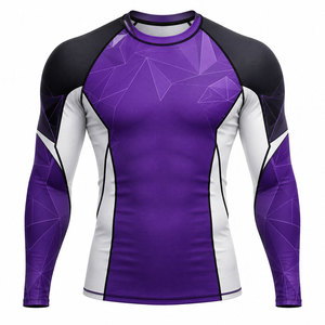 Flexible <b>Compression</b> <b>Shirt</b> With Soft Touch Material Rash Guard For Active Lifestyle Rash Guard - Product Image 1