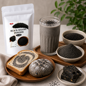 KEI FU Polvo de Sésamo Negro 100g para té de burbujas o repostería - Product Image 5