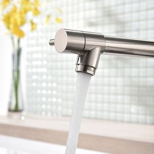 Rubinetto da Cucina Commerciale Monocomando con Doccetta Estraibile per Lavello - Product Image 2