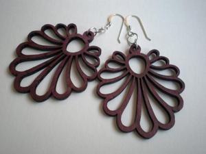 Modernos Pendientes de Madera con Diseño Floral Boho para Playa y Yoga, Económicos, Regalo para Mujer, Fiesta, Boda, Mejor Precio - Product Image 3