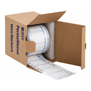 Étiquettes thermorétractables Brady PermaSleeve pour câbles, diamètre 3/4 po, résistantes aux UV, pour imprimantes à 3 cœurs de 3 po - Product Image 2