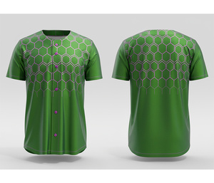 Uniforme de Equipo de Béisbol, Sublimación Completa, Diseño Personalizado |   Uniforme de Béisbol para Equipo con Logotipo y Números Personalizados |   Poliéster Transpirable - Product Image 2