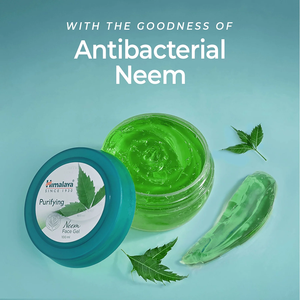 Gel Facial Purificante de Neem Himalaya - 3.38 fl oz (100 ml) Gel Hidratante Sin Aceite para una Piel Clara y de Aspecto Saludable - Product Image 4