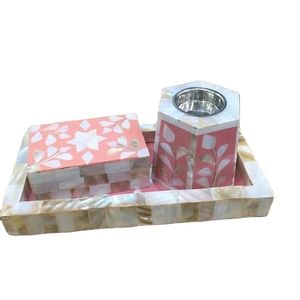 Soporte moderno para quemador de incienso, el mejor diseño de incrustaciones, bandeja para servir hueso de madera de resina, decoración del hogar, Hotel, restaurante, regalo perfecto de Ramadán - Product Image 1