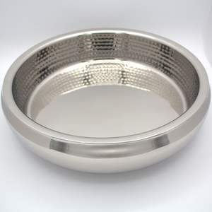 Premium Finish Metal Pedicure Bowl For Foot Spa Treatment With Stylish Look And <b>Strong</b> Durable Material - Product Image 2