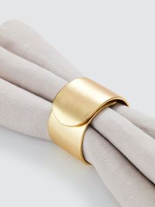 Casting Napkin Rings With A Modern Minimalist Design And Elegant <b>Matte</b> Finish, Perfect For Stylish <b>Table</b> Décor And Fine - Product Image 5