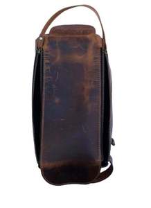 Bolsa de Aseo Marrón Hunter para Hombre, Neceser de Viaje, Accesorios de Cuero, Bolsa de Aseo de Cuero - Product Image 4