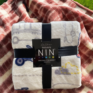 Couverture d'été matelassée personnalisée en molleton de corail Style américain motif solide en microfibre de polyester pour les pique-niques en plein air à l'hôpital - Product Image 1