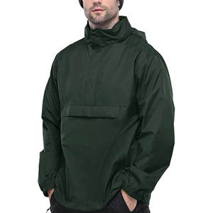 Custom Designed Autumn Unisex Regular Waterproof Breathable Canvas <b>Rain</b> <b>Jacket</b> High Street Style <b>Plus</b> <b>Size</b> Soft Polyester Hooded - Product Image 2