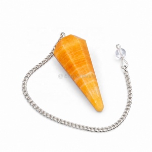 Péndulo Espiritual de Amatista, Péndulo de Cristal Pulido, Péndulo de Reiki y Radiestesia, Proveedor Mayorista de Gemas, Exportador de India - Product Image 5