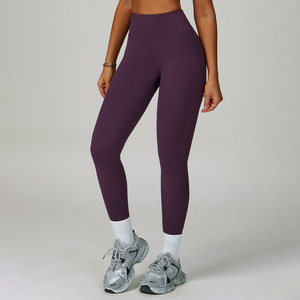 Wholesale Basic T-line LuLL Yoga Leggings Tummy Control Compression <b>Tights</b> Butt Lifting Workout Active Wear Gym Leggings 2026 - Product Image 1